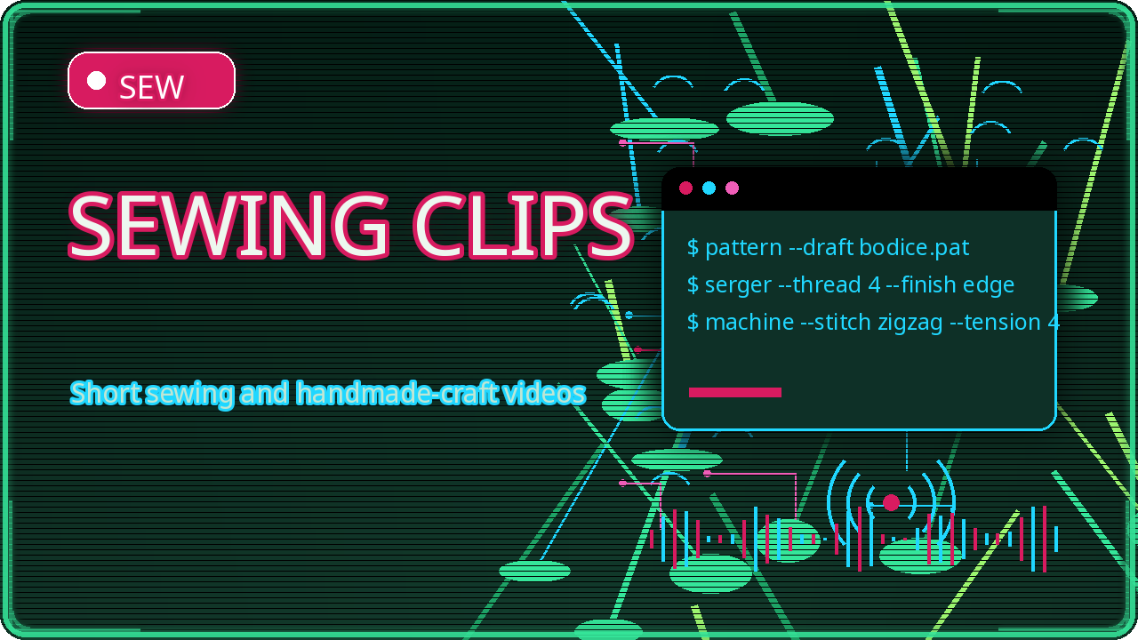 Thumbnail for 2026-05-13 The YouTube Sewing Community - Shorts