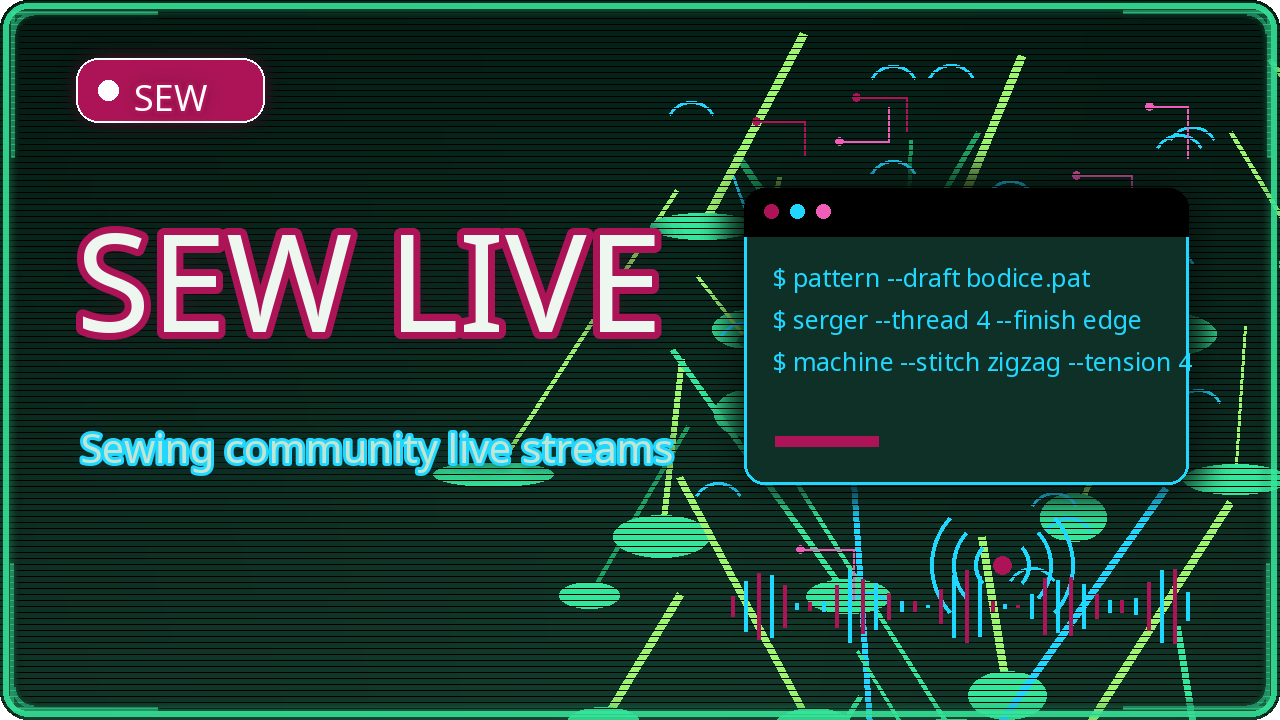 Thumbnail for 2026-05-13 The YouTube Sewing Community - Live Streams